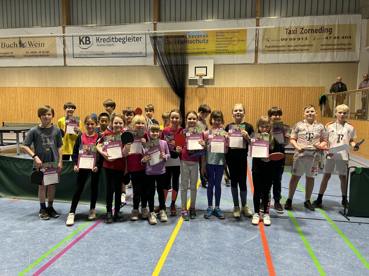 Ortsentscheid Mini Meisterschaften