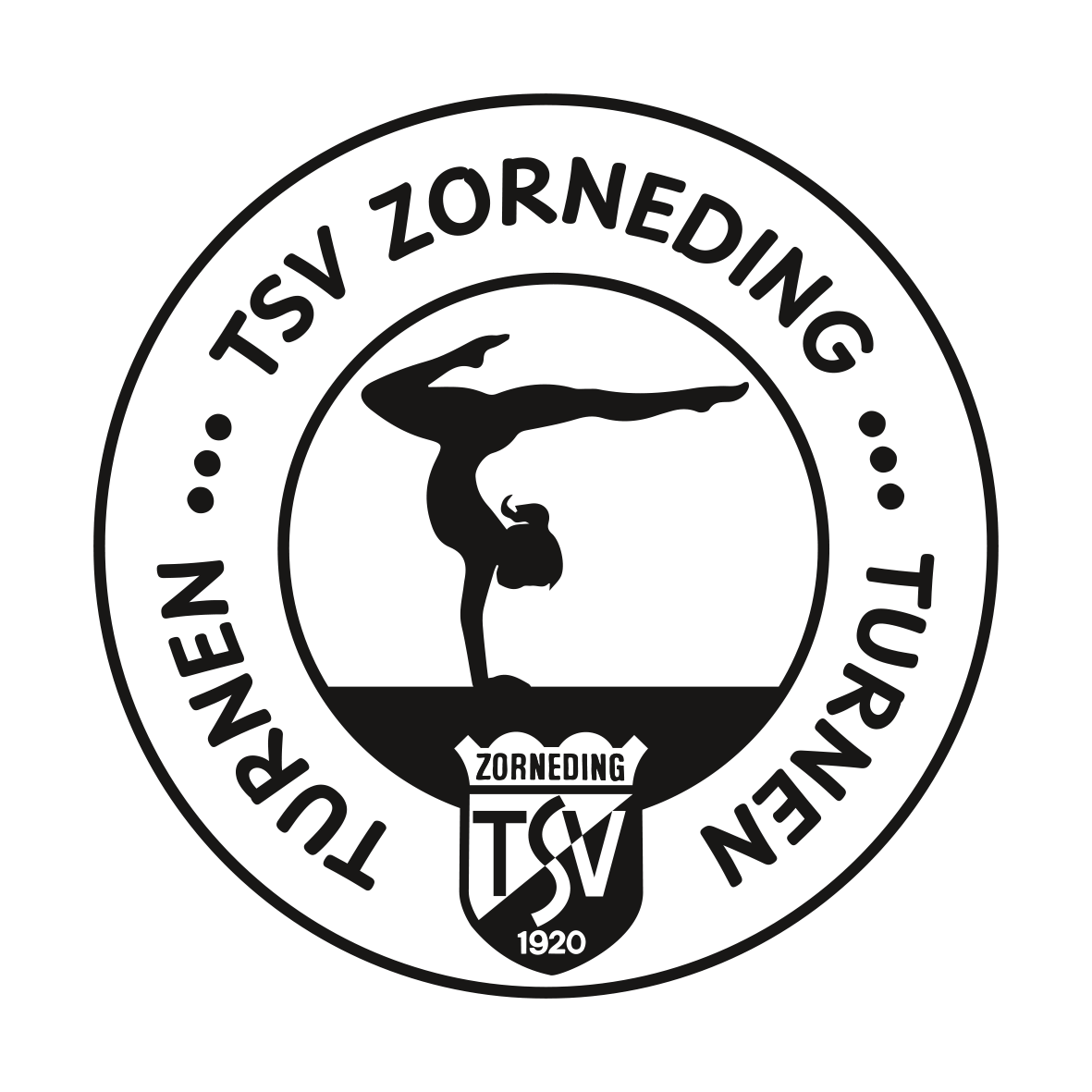 Stempel Turnen rund min